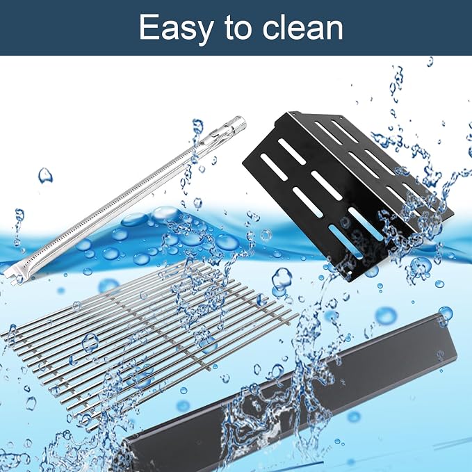 Flavorizer Bars, Heat Deflectors, Grill Burner and Grill Grid - Image 5