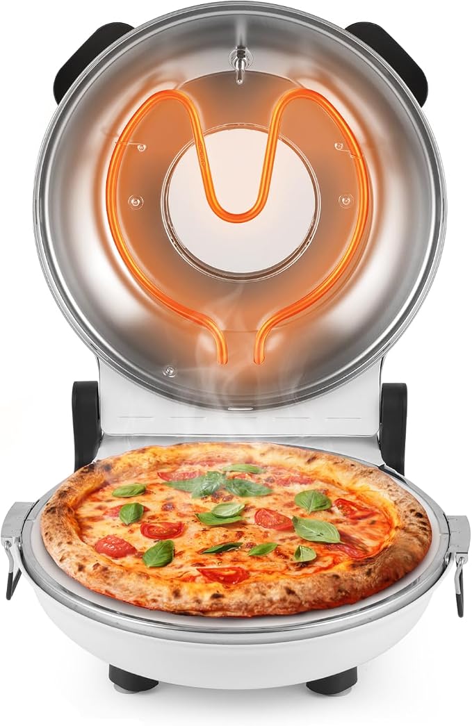 KLAIF 12" Electric Countertop Pizza Oven Indoor - Image 7