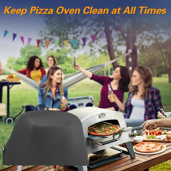 Pizza Oven Grill Cover Outdoor Waterproof 420D Pizza Oven Cover Compatible - Image 8