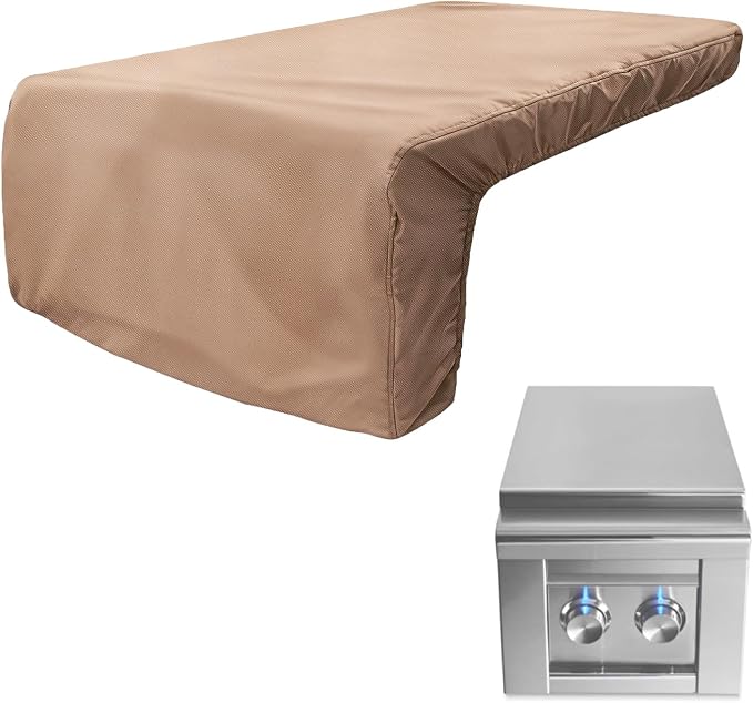 Cover for Lynx Double Side Burner Built-in, Heavy Duty 600D Waterproof Outdoor by Unknown