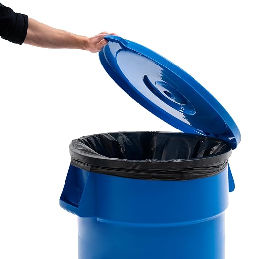 PRO&Family Commercial Round Trash Can - Image 5