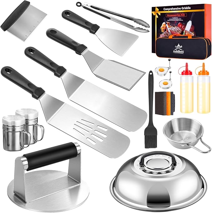 Griddle Accessories BBQ Grill Set by AshihotiOfficial
