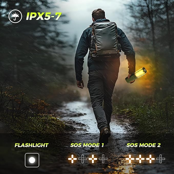 Telescopic Camping Lights Rechargeable 14000 mAh Led Multifunction Magnetic - Image 6