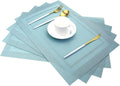 PIGCHCY Heat Insulation Non Slip Plastic Placemats, Washable Easy to Clean by PIGCHCY