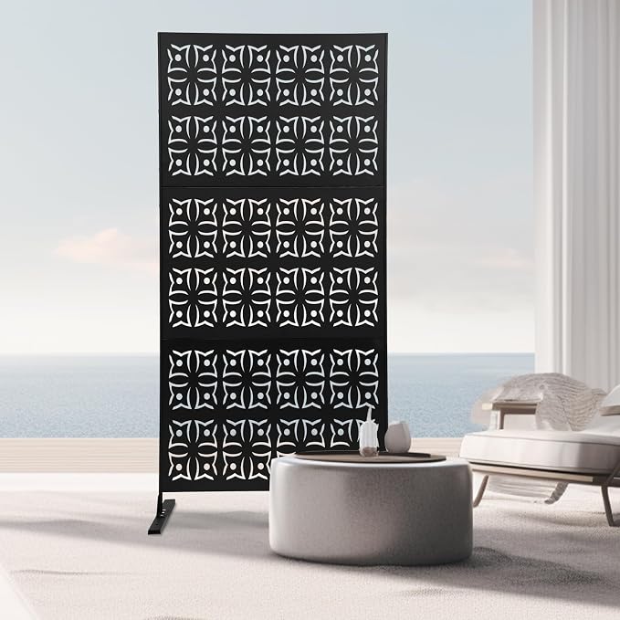 75" H×35" W Decorative Outdoor Privacy Screen - Image 3