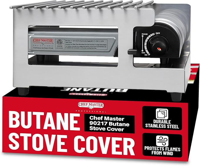 Chef Master Butane Stove Cover by ChefMasterProfessional