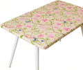 Rectangle Picnic Table Cloth, Elastic Waterproof Fitted Vinyl Tablecloths by Unknown