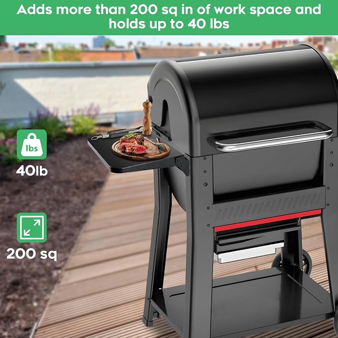 Folding Side Barbecue Shelf Compatible - Image 6