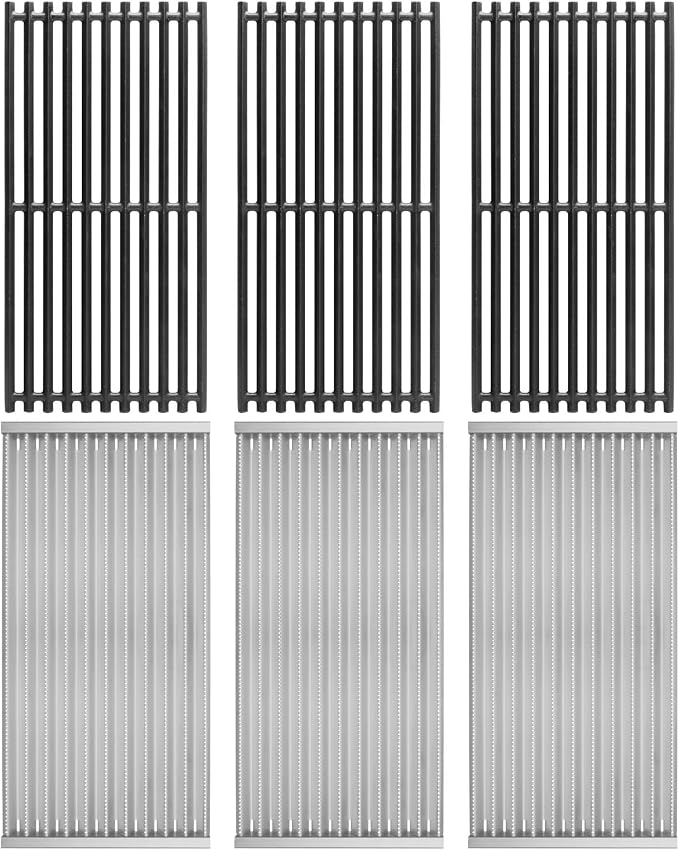 Grill Grates and Emitter Plates by DELSBBQ