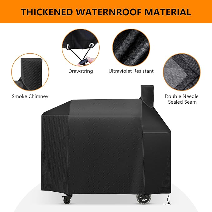 Grill Cover for Pit Boss Pro Series 1600, Competition Series 1600, Elite Series - Image 5