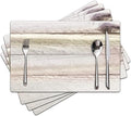 Farmhouse Placemats Set of 4 by Unknown