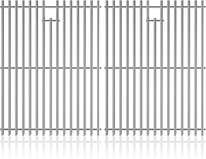15 Inch Stainless Steel Grill Cooking Grid Grate by DPZM