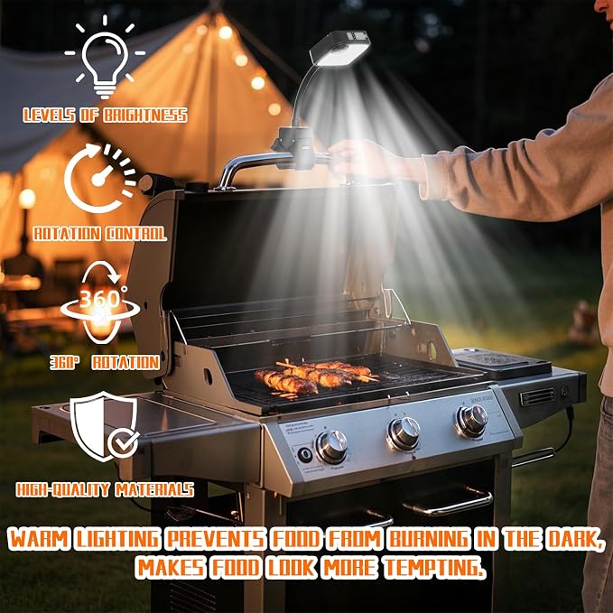 BBQ Grill Light Designed for Blackstone Griddle & Weber Grill - Image 6