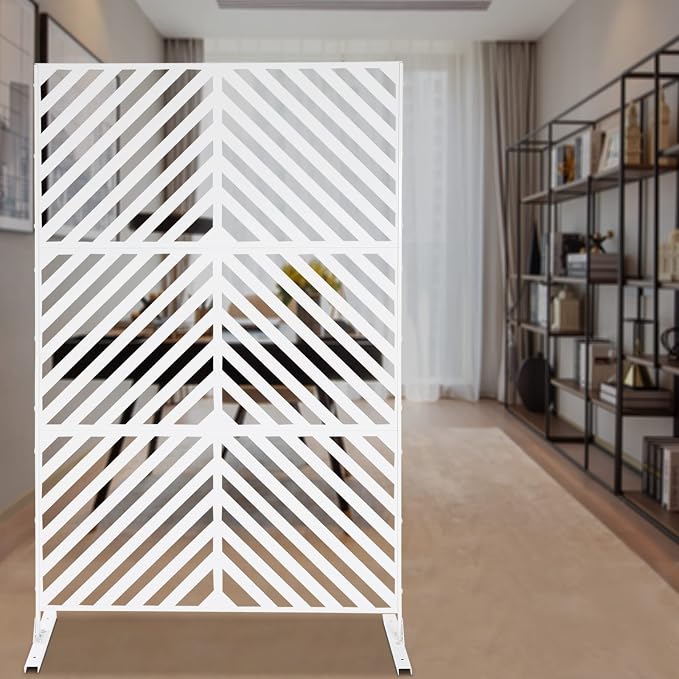 75" H×35" W Decorative Outdoor Privacy Screen - Image 2