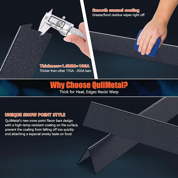 QuliMetal 24.5 Inch Flavorizer Bars - Image 4