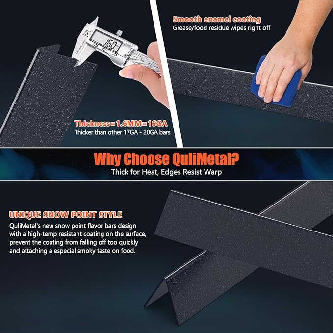 QuliMetal 17.5 Inch Flavorizer Bars - Image 4