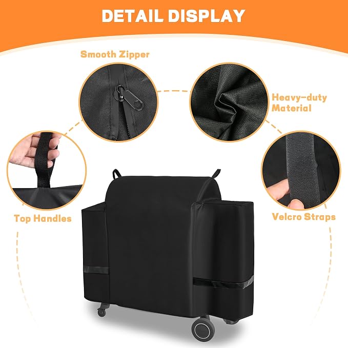Outdoor 600D Heavy Duty Grill Cover - Image 5