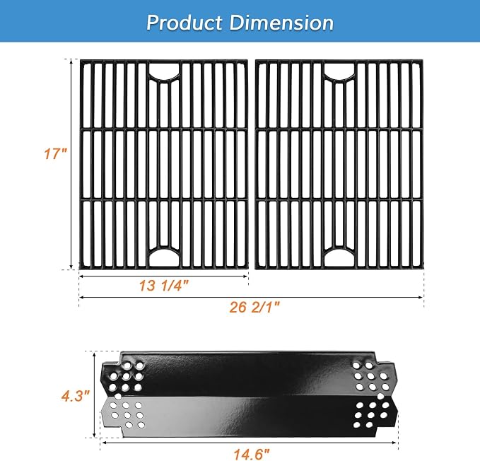 Grill Replacement Parts for Nexgrill 720-0888N - Image 2