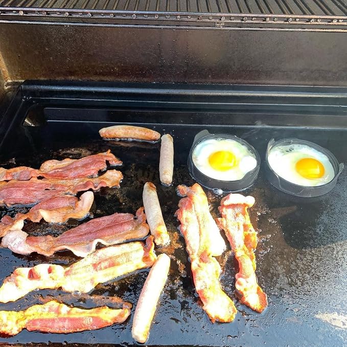Full-Size Griddle Inserts for Weber Genesis II 400 Series Gas Grill, Flat Top - Image 5