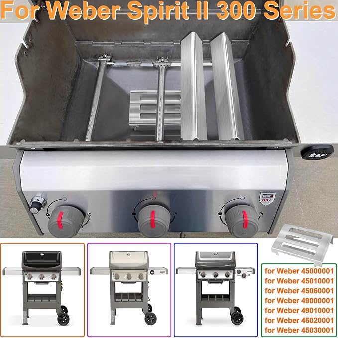 GasSaf 67060 Heat Deflector for Weber GS4 Spirit II 200 & 300 Series 210 220 - Image 5