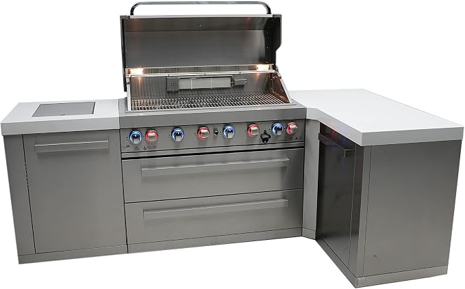 Mont Alpi MAi805-90 44-inch 6-Burner 115000 BTU 90 Degree Corner Stainless - Image 2