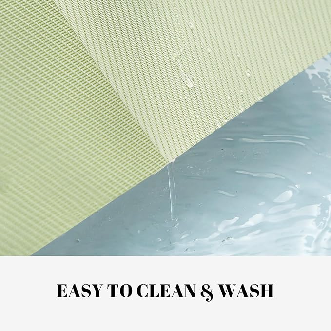 Placemats Set of 6 Vinyl/Plastic Woven Place Mats - Image 3