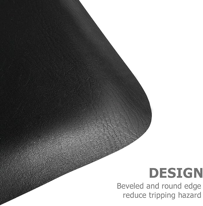 3' x 5' Salon Anti Fatigue Mat for Hair Stylist 7/8'' Thick, Rectangle Comfort - Image 2