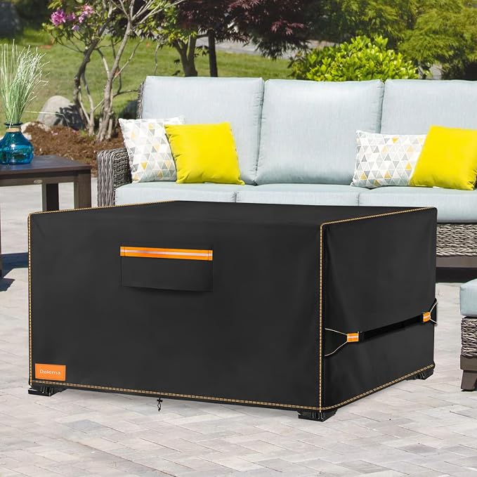 Fire Pit Cover, Outdoor Heavy Duty 600D 100% Waterproof Fire Pit Cover - Image 7