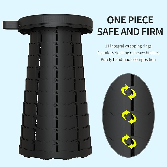 ALEVMOOM Upgraded Collapsible Stool - Image 9