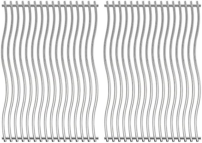 S8C011 Stainless Steel Cooking Grid Grates Replacement by ZEMIBI