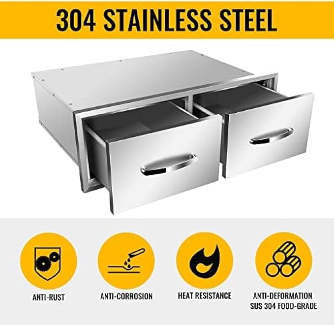 Stainless Steel Outdoor Kitchen Drawers - Image 3