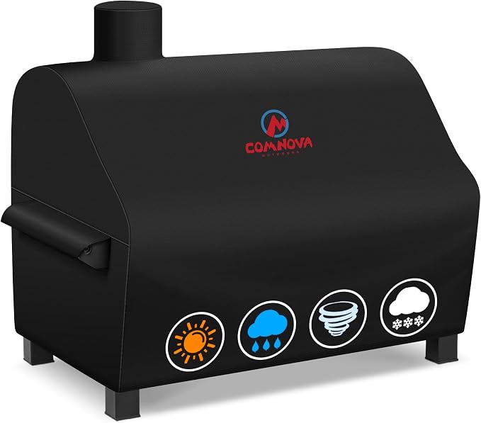 Grill Cover for Oklahoma Joe's Rambler Tabletop Charcoal Grill by MCOMNOVAOUTDOORS