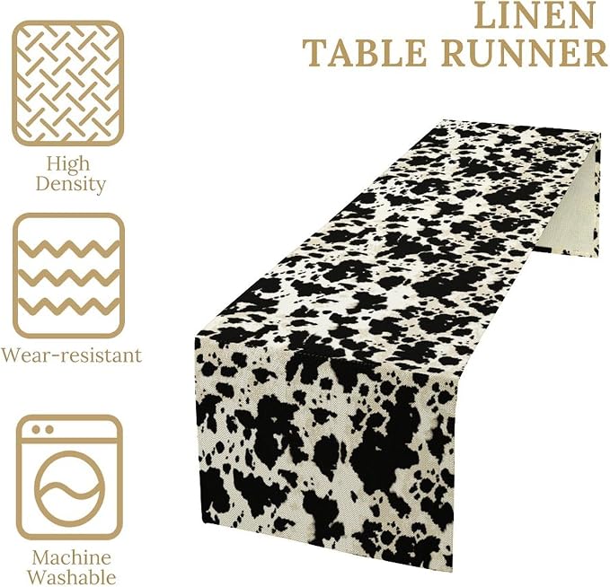 Cow Print Table Runner - Image 6