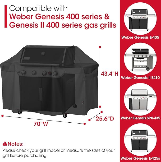 Unicook Grill Cover Compatible - Image 2