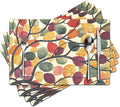 Rainbow Tree Placemats Set of 4 by Unknown