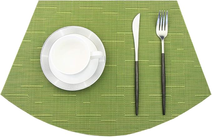 PIGCHCY Wedge Shaped Placemats Set of 6 - Image 3