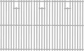 Cooking Grates for Nexgrill 720-0882A Evolution Infrared Plus 5-Burner by Suzlon