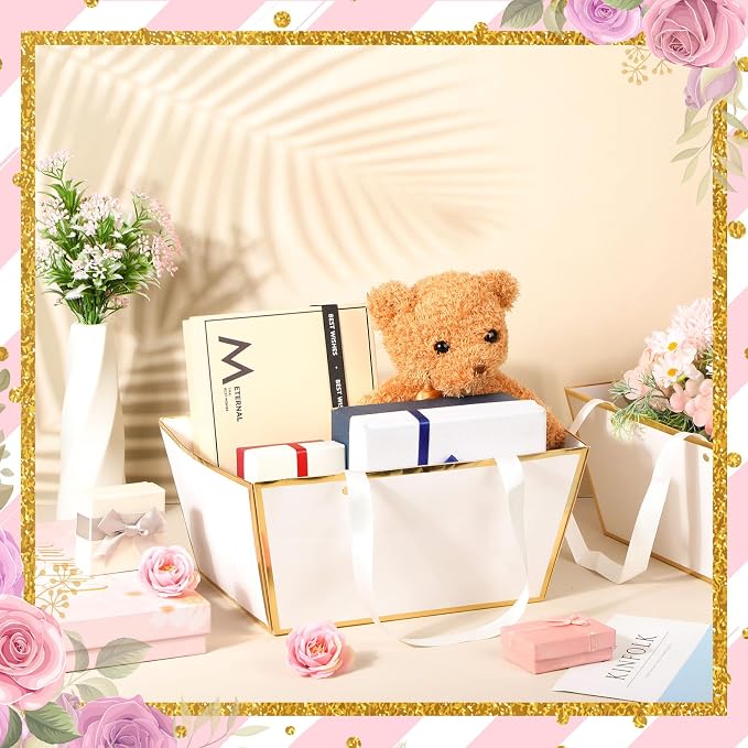 Pinkunn 48 Pcs Basket for Gifts Empty DIY Bulk Gift Basket Kit - Image 3