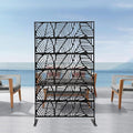 Metal Outdoor Divider 71x40'' Privacy Screens 6 Panels Privacy Fence by DNYSYSJ