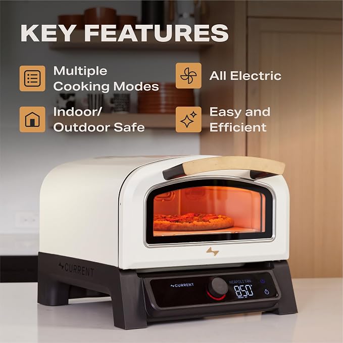 Current Model P Smart Electric Pizza Oven, 850°F Max, 8 Cooking Modes, App - Image 3