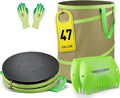 Colwelt Collapsible Garden Bag 47Gallon, Collapsible Leaf Bags by Colwelt