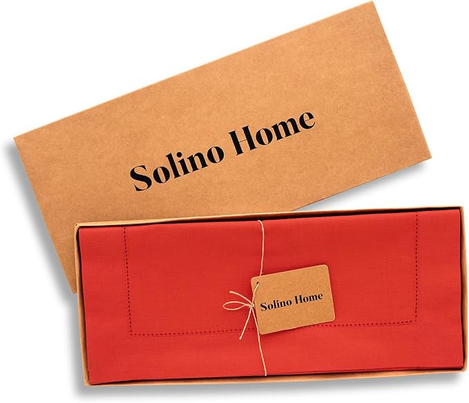 Solino Home Cotton Linen Table Runner 60 Inches - Image 5