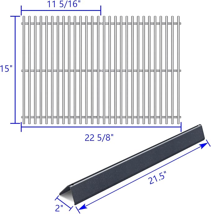 9MM Grill Grates Replacement Flavorizer Bars - Image 3