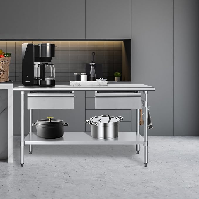 HARDURA Stainless Steel Prep Table - Image 6