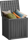 35 Gallon Outdoor Storage Box Waterproof Lockable Resin Deck Box Large by Decksplore%E2%80%94BuiltforOutdoor