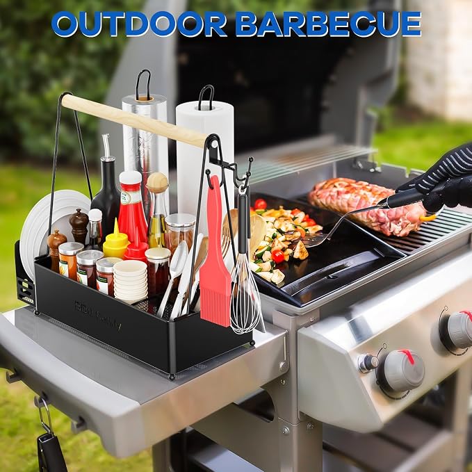 Grill Caddy, BBQ Caddy for Outdoor Grill - Image 2