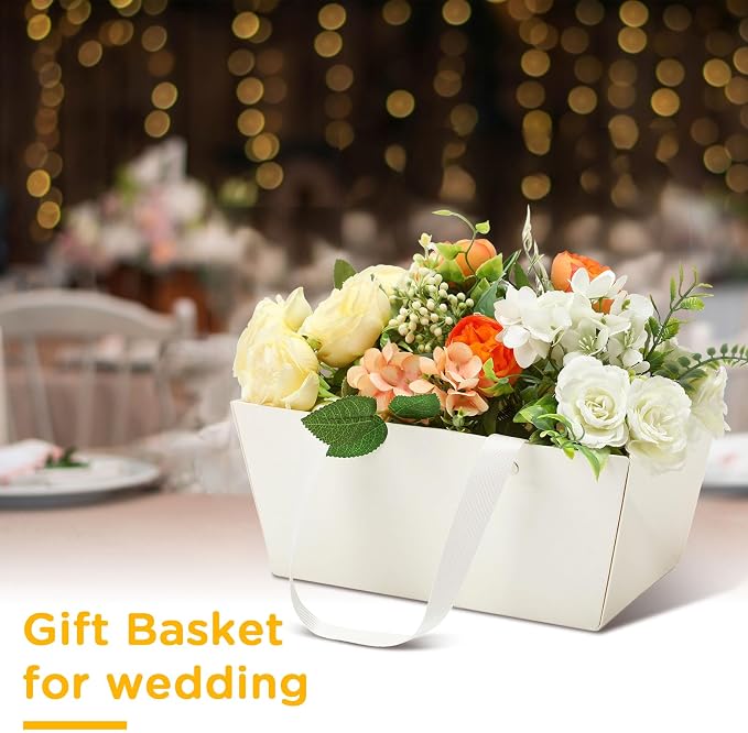 Tuanse 30 Pcs Basket for Gift Empty DIY Bulk Gift Basket Kit - Image 5