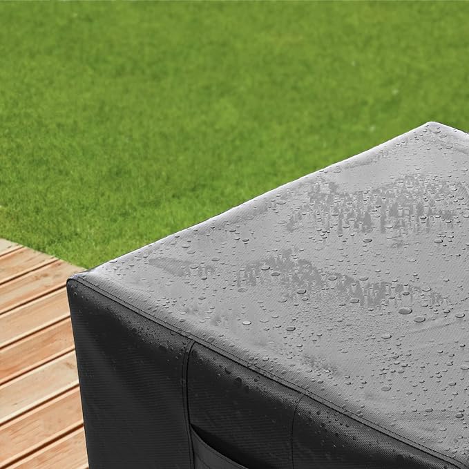 SHINESTAR Rectangle Fire Pit Cover, Fits - Image 8