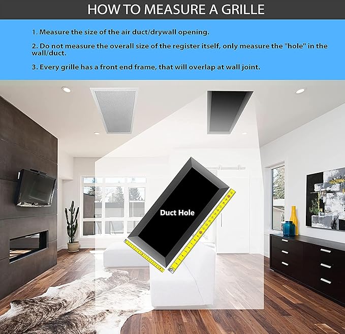 HVAC Premium 24"w X 8"h Adjustable AIR Supply Diffuser - Image 7