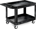 YITAHOME Utility Cart on Wheels, 550 lbs Capacity, 45 x 25 Inch Rolling Work by YITAHOME